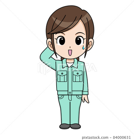 臉色難看的女工 臉色難看的女工 84000631