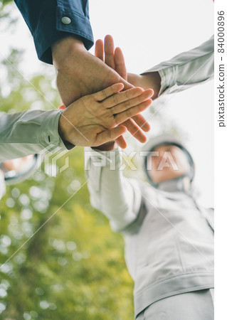 solidarity, unity, hand 84000896