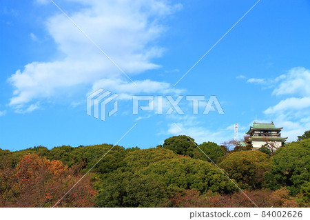 Scenery of Komaki Castle on the summit of Mt. Komaki, Komaki City 84002626