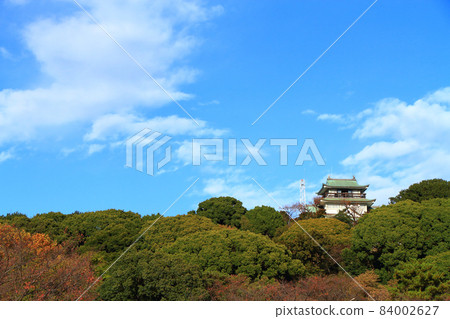 Scenery of Komaki Castle on the summit of Mt. Komaki, Komaki City 84002627