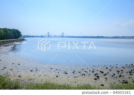 Scenery of Inaei Park and Fujimae Tidal Flat in Nagoya City 84003161
