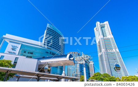 日本橫濱市景 在橫濱市內散步,俯瞰“橫濱Air Cabin”櫻木町站等。 日本橫濱市景 在橫濱市內散步,俯瞰“橫濱Air Cabin”櫻木町站等。 84003426