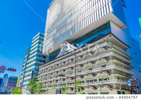 【大阪市容】難波（南）周邊市容（大阪新歌舞伎座遺址） 84004797