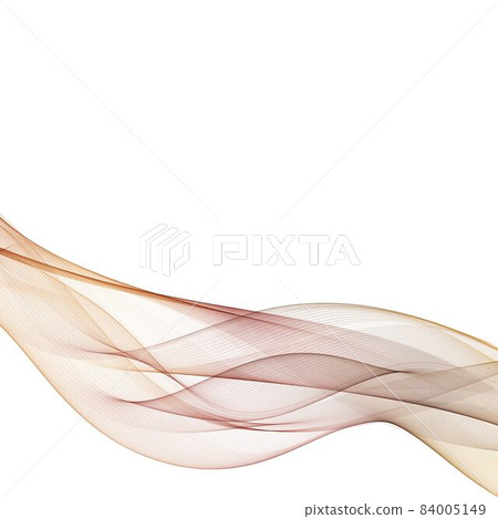 Gold wave. Abstract background. Design element 84005149
