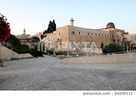 The Temple Mount, Western Wall Heritage Foundation and the old city of Jerusalem, Israel. The Temple Mount, Western Wall Heritage Foundation and the old city of Jerusalem, Israel. 84006112