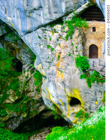 Postojna, Slovenia - View of the Predjama Castle 84006605