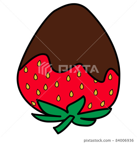 Strawberries with chocolate Strawberries with chocolate 84006936