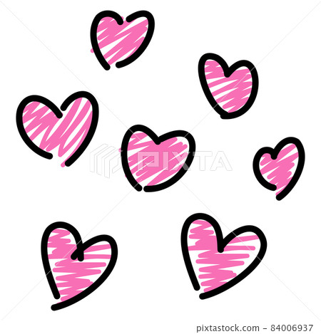 Hand-painted heart mark Hand-painted heart mark 84006937