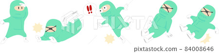 A person working in a clean room 84008646