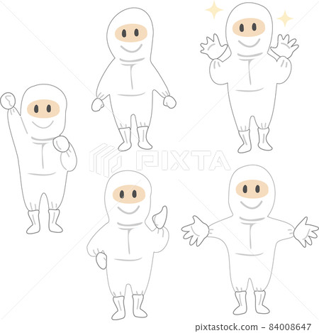 A person working in a clean room 84008647