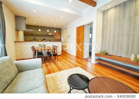 Living room in a new house Living room in a new house 84009080
