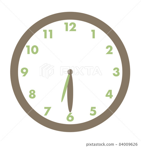 Clock 6:30 84009626