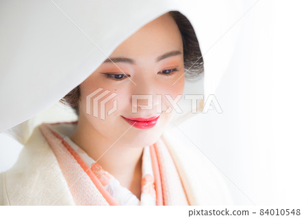 Pure white Bunkin Takashimada cotton hat Pure white Bunkin Takashimada cotton hat 84010548