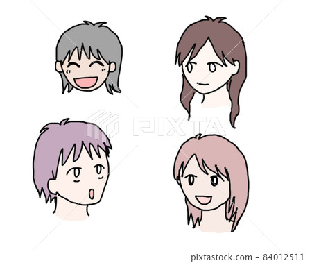 女孩的臉 女孩的臉 84012511