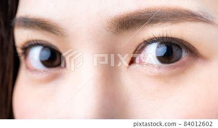 Young female eyes Young female eyes 84012602