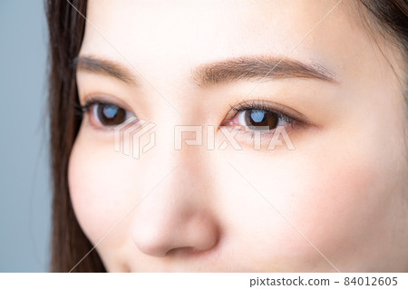 Young female eyes Young female eyes 84012605