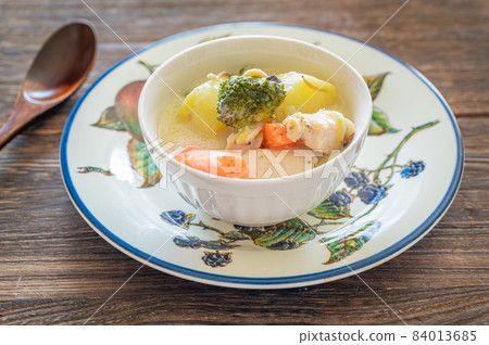 Winter food cream stew Winter food cream stew 84013685