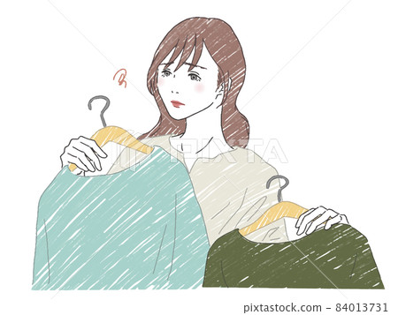 一個迷失在衣服裡的女人 一個迷失在衣服裡的女人 84013731