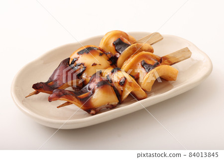 Squid skewer Hamayaki style 84013845