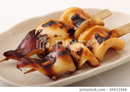 Squid skewer Hamayaki style 84013846