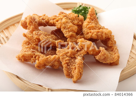 Crisp fried chicken skin 84014366