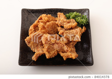 Crisp fried chicken skin 84014378
