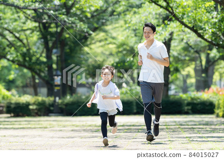 Parents who jog 84015027