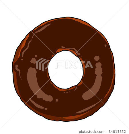 Donut illustration 3 84015852