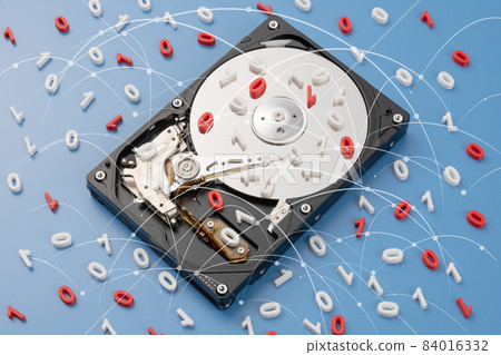 HDD and digital image HDD and digital image 84016332