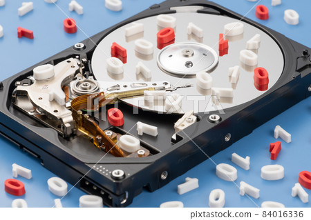 硬盤和數字圖像 84016336