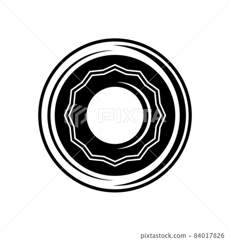 Skateboard Wheel Engraving Composition 84017826
