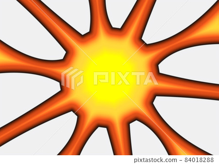 Abstract sun illustration Abstract sun illustration 84018288