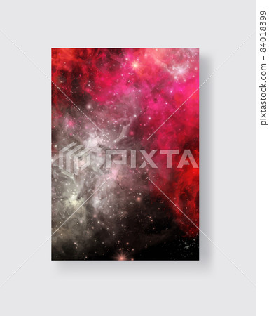 Space Abstract Galaxy Banners set. Vector design. Space Abstract Galaxy Banners set. Vector design. 84018399