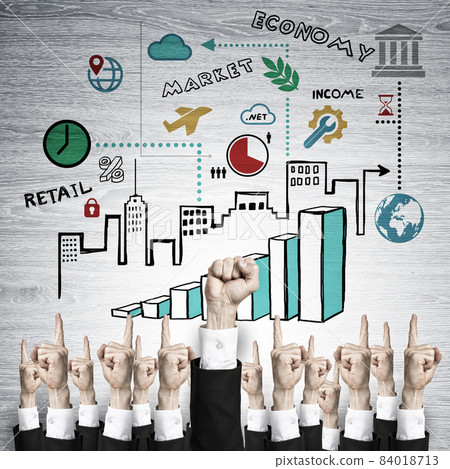 Business and teamwork concept 84018713