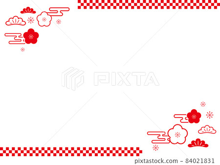 Japanese style frame background Japanese style frame background 84021831