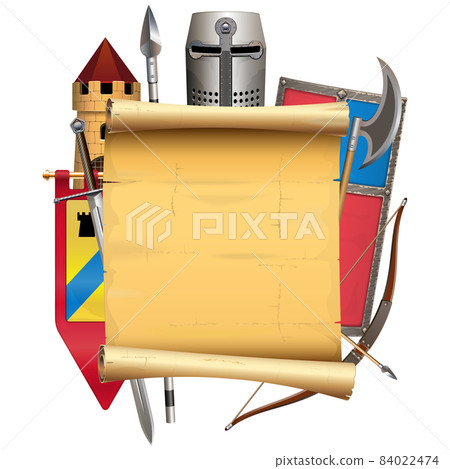 Vector Knight Armor Scroll 84022474