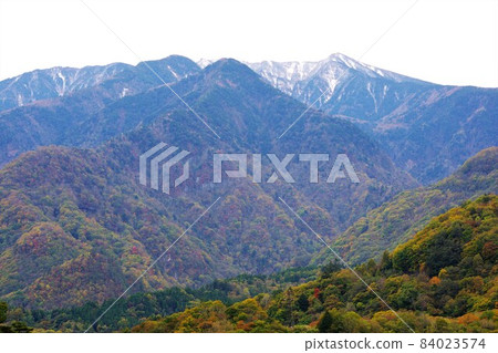 Nikko Mountains from Setoaikyo / Nikko City, Tochigi Prefecture Nikko Mountains from Setoaikyo / Nikko City, Tochigi Prefecture 84023574