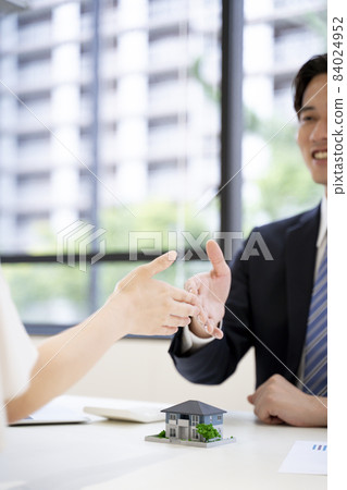 商人商務談判房地產 84024952