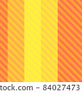 Yellow and orange diagonal and vertical stripe background 84027473