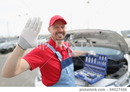 Automotive technician wave hi and open kit full of equipments Automotive technician wave hi and open kit full of equipments 84027486