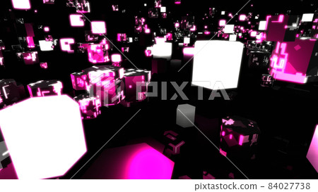 Tunnel VJ Night Club Hexagonal Cyberspace Purple [There is another Ver] 84027738