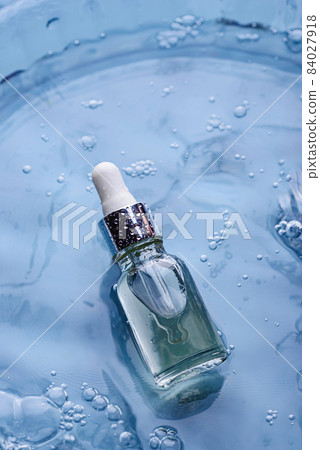 Bottle with serum or hyaluronic with water 84027918