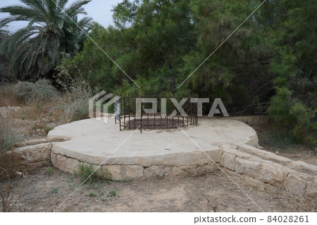 In the Negev Desert, the Old Well of Moses and Aaron In the Negev Desert, the Old Well of Moses and Aaron 84028261