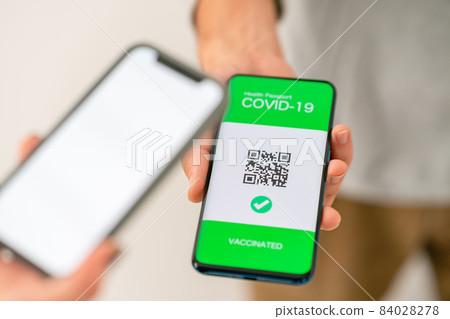 疫苗護照/智能手機 疫苗護照/智能手機 84028278