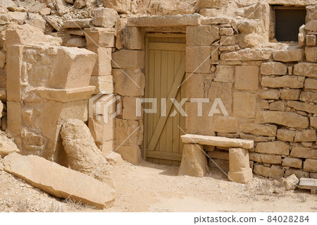 ruins of an ancient Nabatean city in the northern Negev ruins of an ancient Nabatean city in the northern Negev 84028284