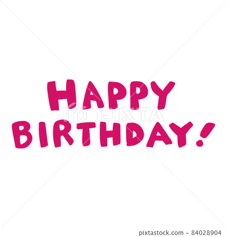 Characters of HAPPY BIRTHDAY Characters of HAPPY BIRTHDAY 84028904