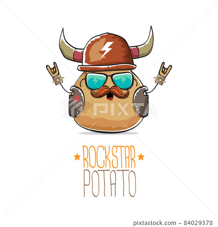 Cool and cool potato character wearing black glasses Stock Vector Image &  Art - Alamy