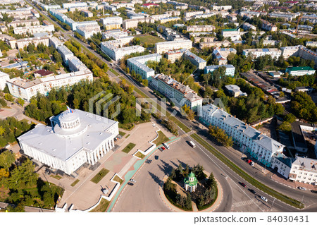 Bird's eye view of Dzerzhinsk, Russia 84030431