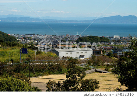 View of Shimabara city from Shimabara Hibari Sanka Park View of Shimabara city from Shimabara Hibari Sanka Park 84032310