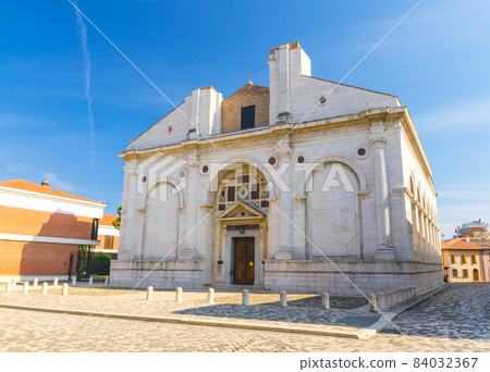 Tesoro della Cattedrale Tempio Malatestiano cathedral catholic church in old historical touristic city centre Rimini Tesoro della Cattedrale Tempio Malatestiano cathedral catholic church in old historical touristic city centre Rimini 84032367